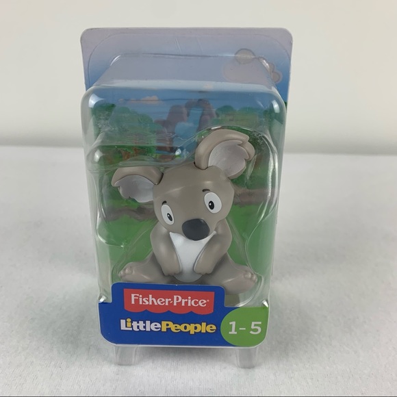 Fisher-Price Little People Animal Koala Zoo Safari Toy Figure New in Box - Picture 2 of 7